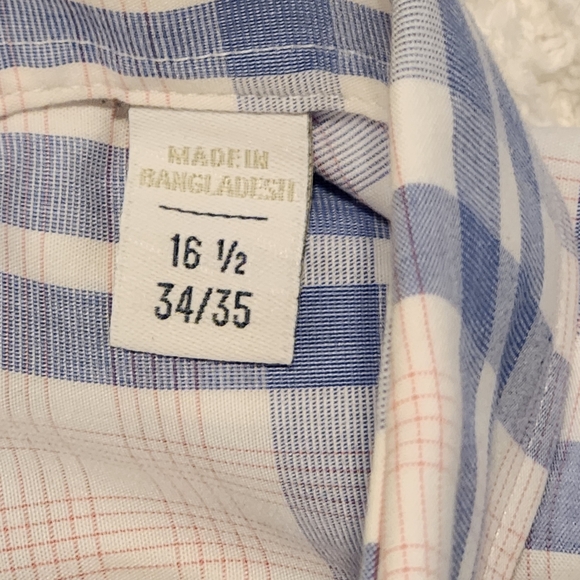 Ryan Seacrest Button Down 16 1/2 34/35 - Picture 6 of 8